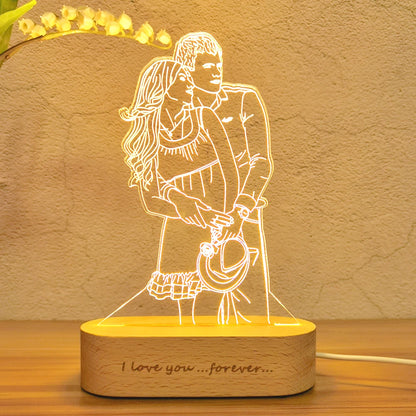 Vip-Dropshipping Customized Photo 3D Night Light for Gift